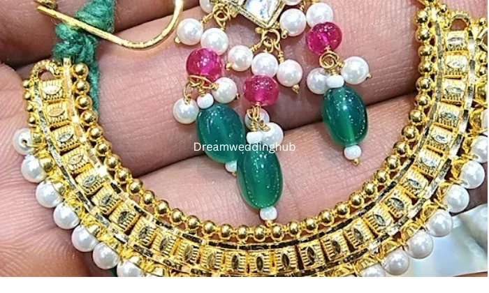 Vaishnavi Arts best bridal jewellery on rent in delhi Rohini kundan American diamond antique rajwada jewelry